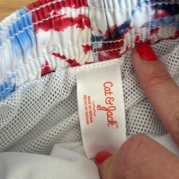 4 pcs Polo USA themed all american toddler swim bundle & sunglasses, size: 4T - Picture 8 of 17